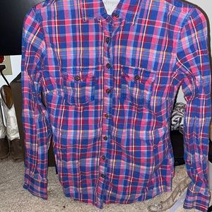 Aeropostale plaid button up
